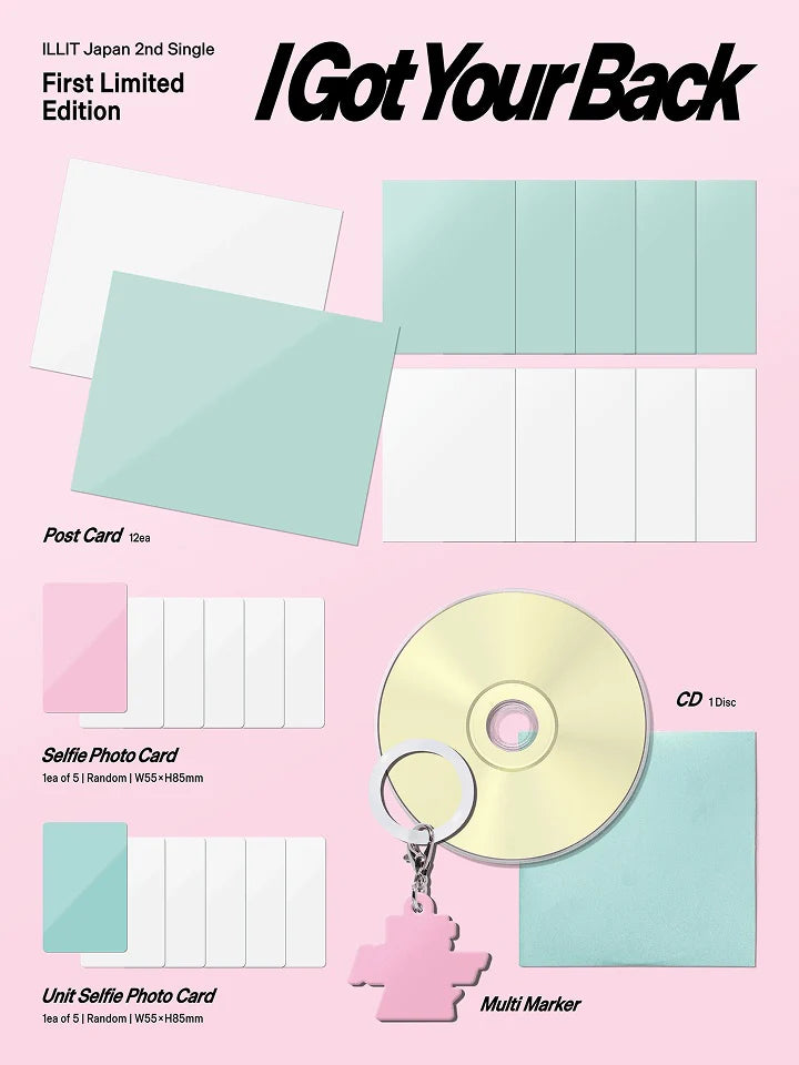 [PRE-ORDER] ILLIT - I Got Your Back [2nd JP Single Album - Limited Edition]