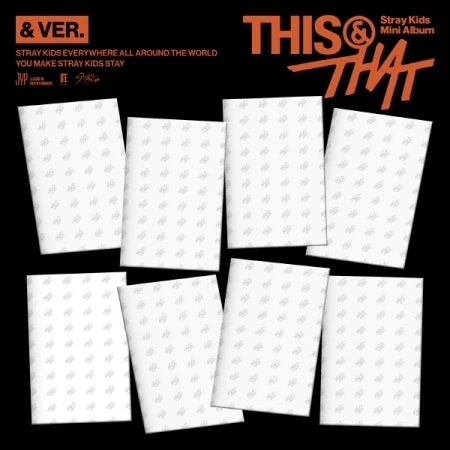 [PRE-ORDER] STRAY KIDS - [THIS & THAT] 10th Mini Album & RANDOM Version
